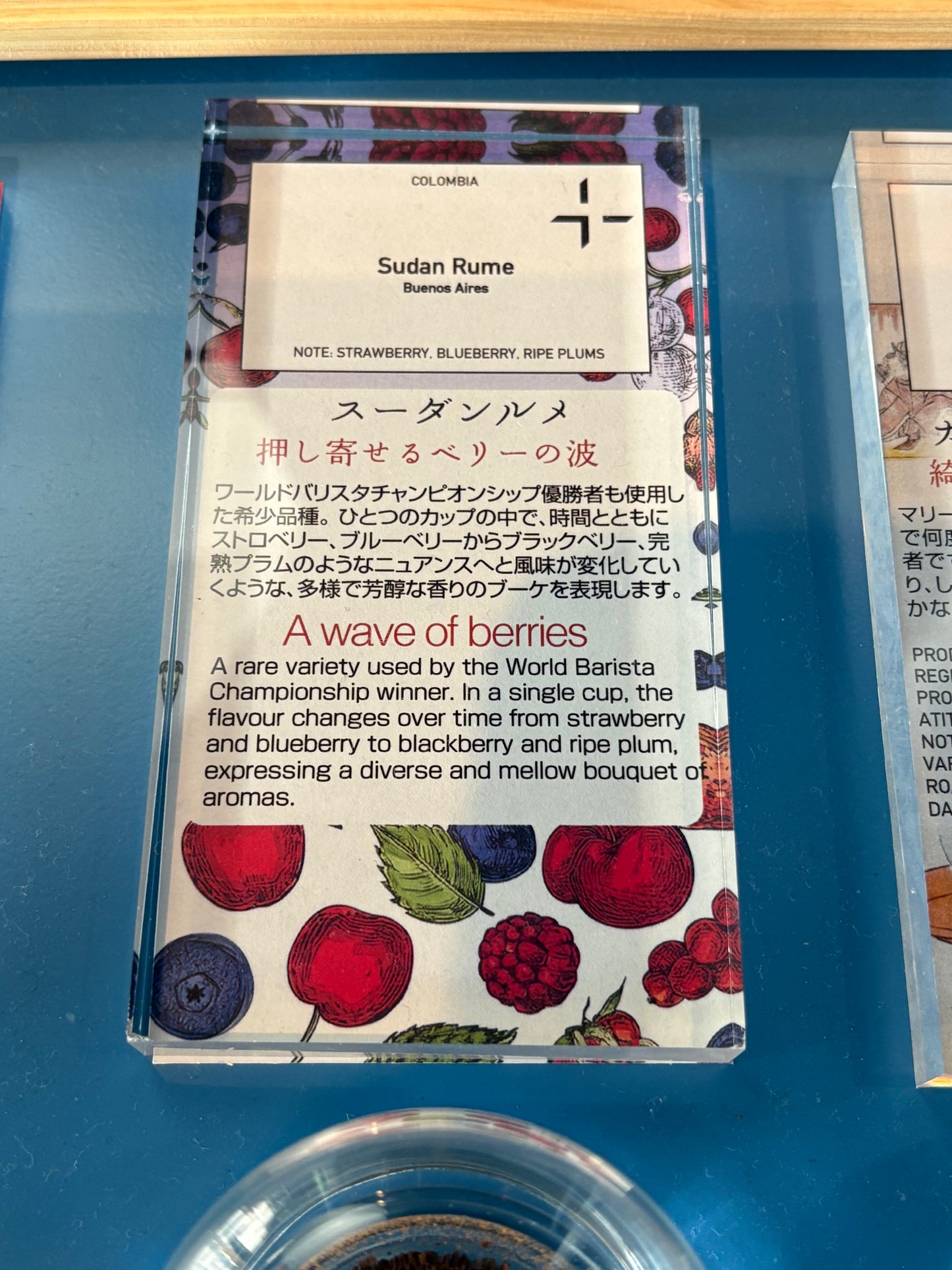 COLOMBIA SUDAN RUME [Buenos Aires] コロンビア スーダン・ルメ ブエノスアイレス【100g】